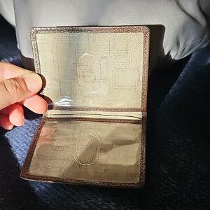 Brown Leather Card Holder